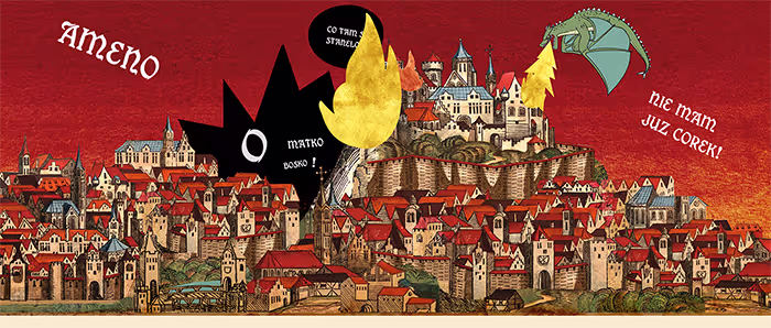 Szewczyk Dratewka Medieval 2D Animation with Dragon Pickled Frames