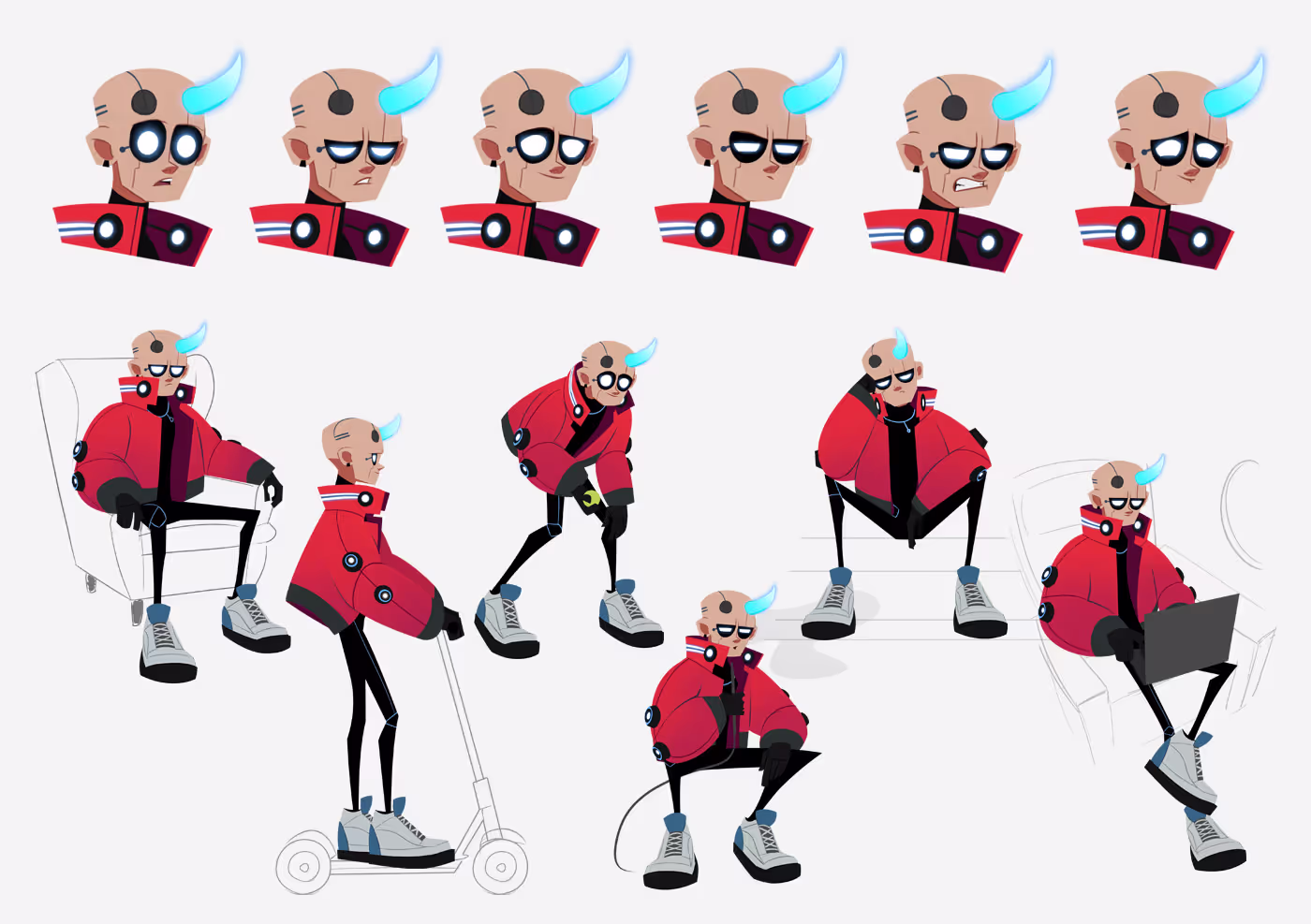 Leo809 Animated Virtual Artist created by Pickled Frames